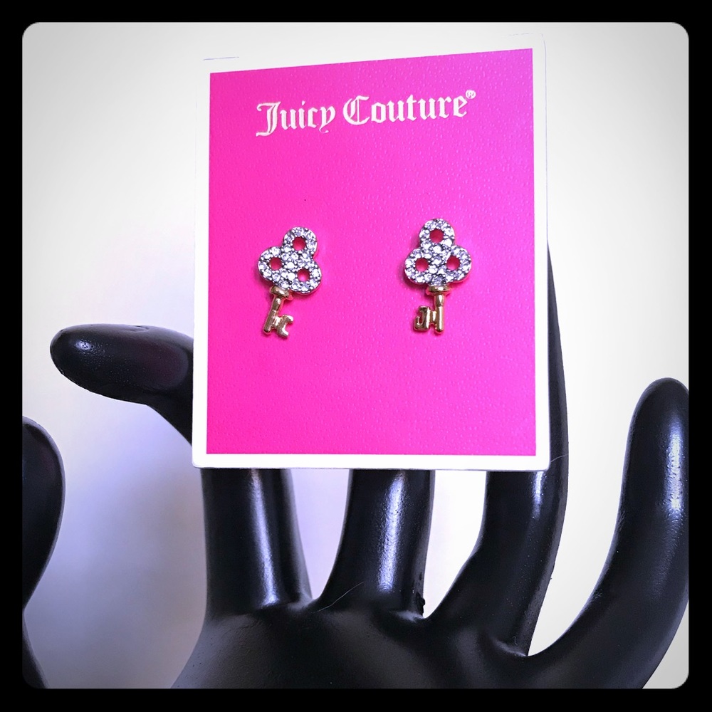 Juicy Couture Key Earring Studs